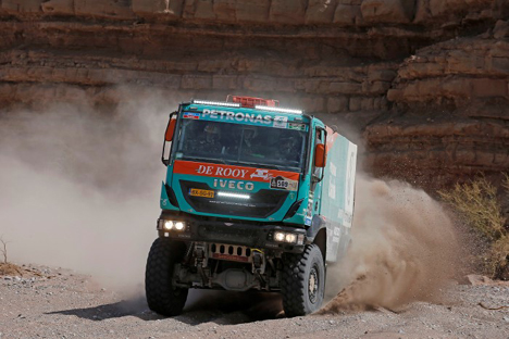 Dakar 2016: Team Petronas De Rooy Iveco gr efter sejren