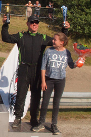 Flot DM-slutspurt i Rally Cross for JP Racing