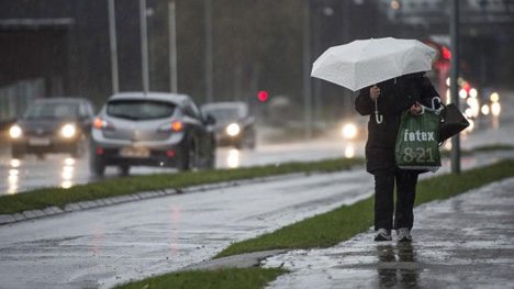 Med det vejr er der kun én ting at gøre…