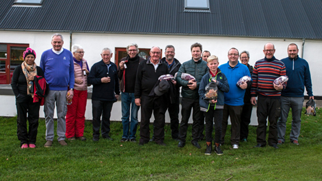 Så blev julen slået ind i Rold Skov Golfklub