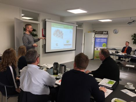 Dansk Varmepumpe Industri A/S åbnede dørene for Rebilds bygge- og anlægsbranche