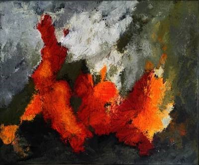 Susanne Zimmer udstiller acrylbilleder i Rotunden i maj