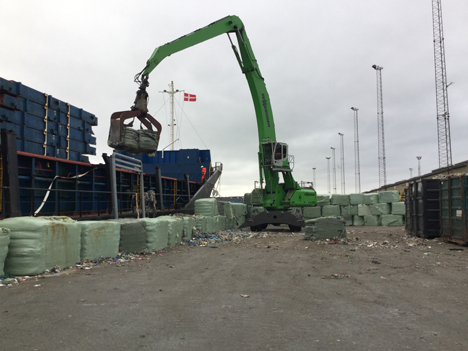 Danmark importerer engelsk affald som aldrig før