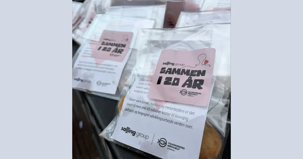 20 års partnerskab: Salling Group og Folkekirkens Nødhjælp fejrer samarbejde for mennesker og miljø