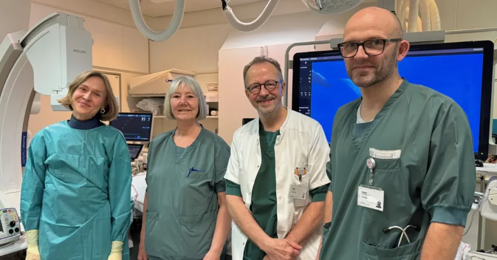 Aalborg UH kan nu “suge” livsfarlige lungeblodpropper ud via lysken