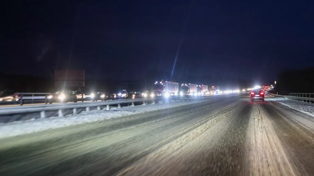 Politiet advarer: Minusgrader kan svække saltning – fortsat risiko for glatte veje i Nordjylland