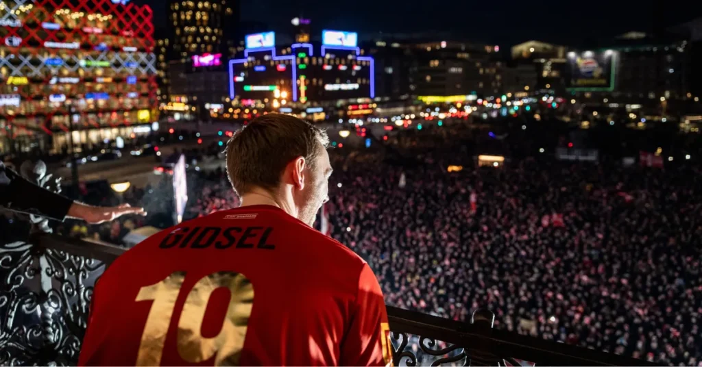 Europamestrene hyldes på Rådhuspladsen mandag: Kom til gratis fejring i hjertet af København