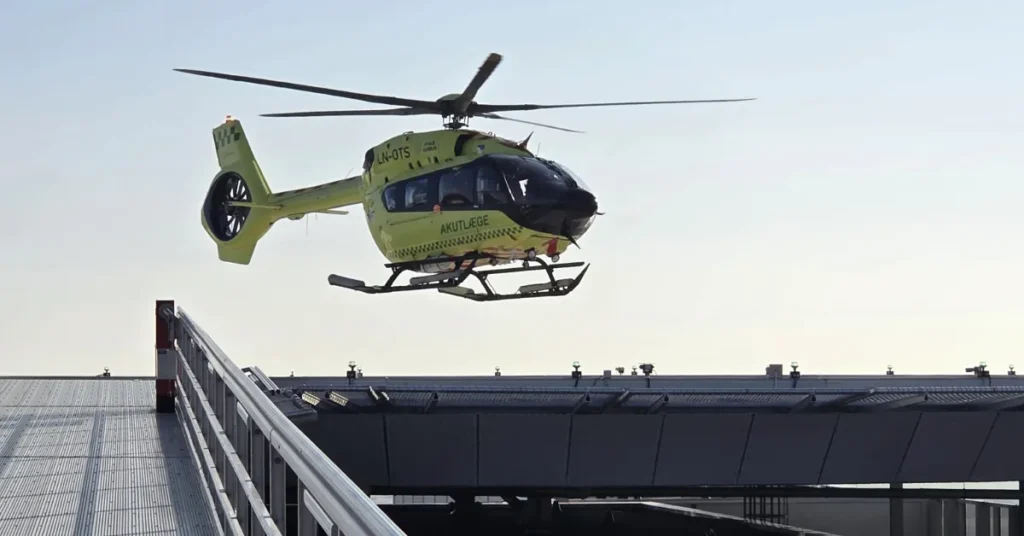 Ny helikopterplatform ved Aalborg Universitetshospital skal spare kritiske minutter